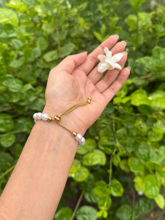 Gulloria Pearl Bloom Watch Bracelet