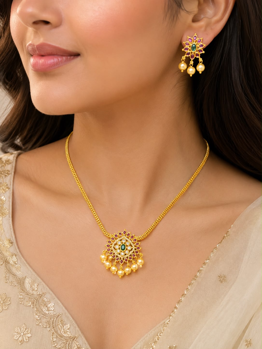 Gulloria Noor Heritage Necklace Set