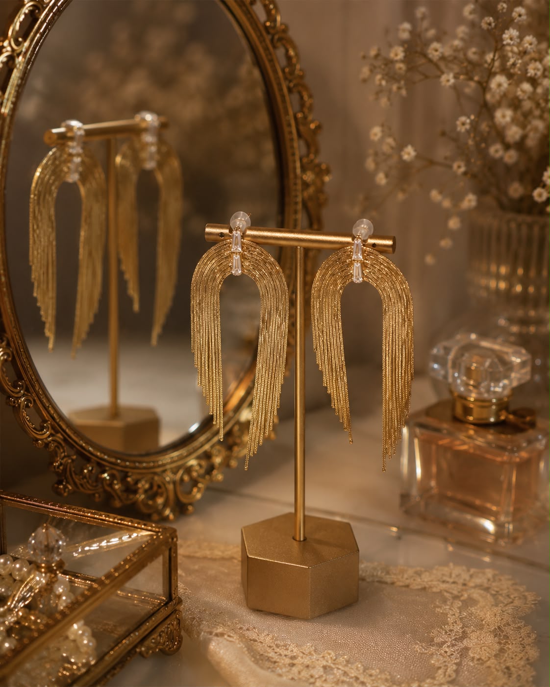Aura Fringe Earrings